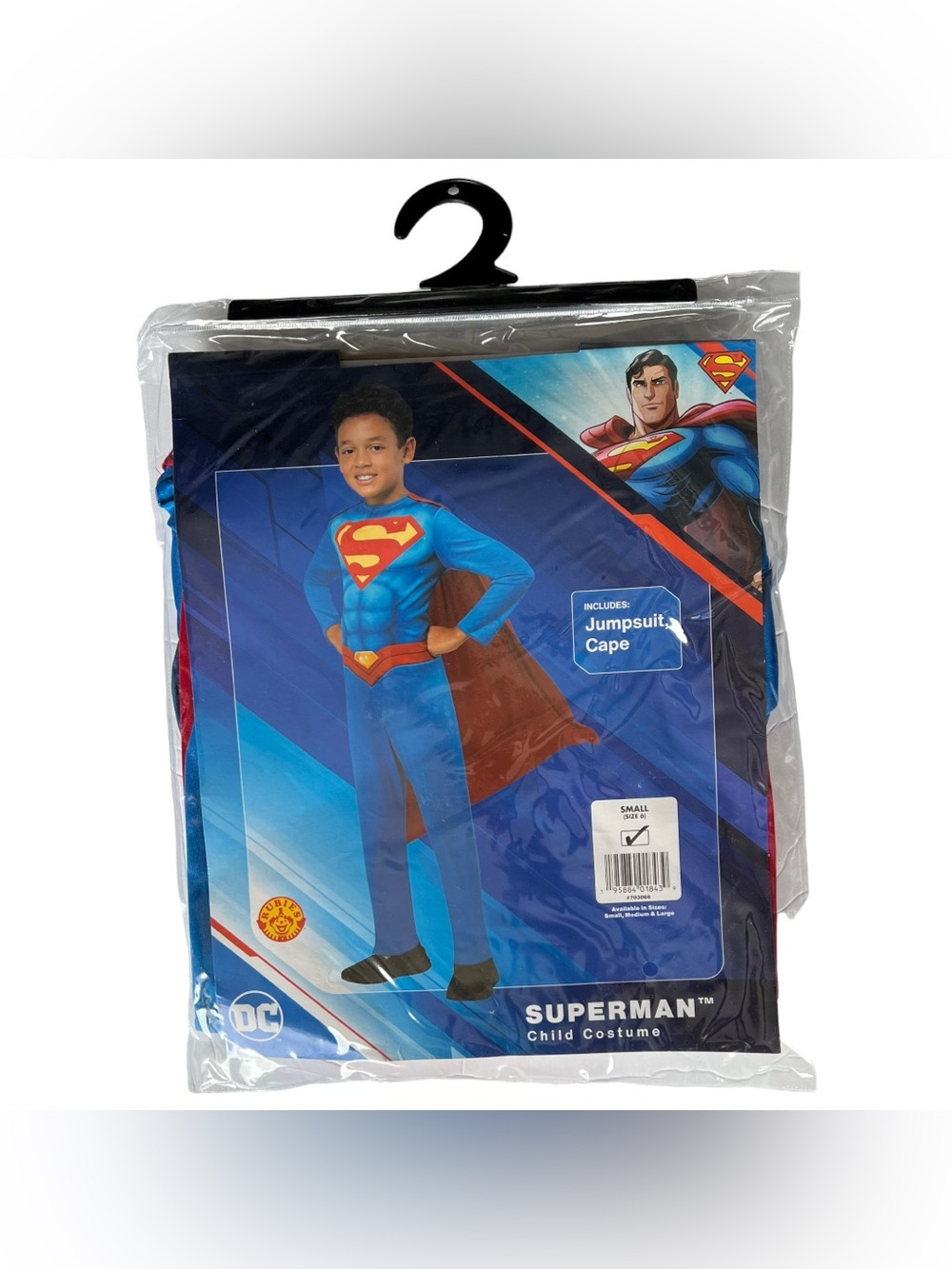 Superman Child Costume Boys S 6 Blue Red